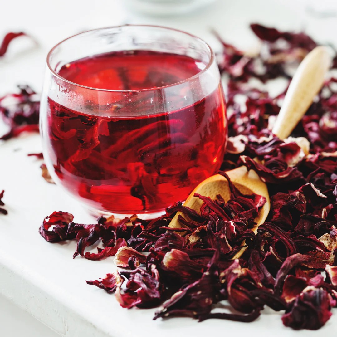 Hibiscus tea, made from dried petals of the hibiscus flower (Hibiscus sabdariffa), is rich in antioxidants and offers several health benefits-10gm