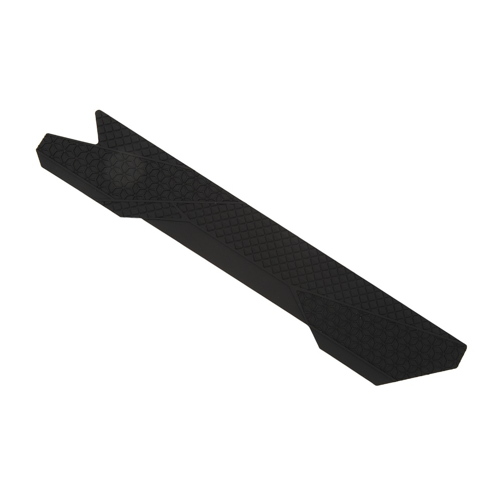 2PCS Durable Silicone Bike Chainstay Protector Lightweight Black Bike Chain Guard 23X4.2CM Chain Stay Frame Protector Mountain Bikes