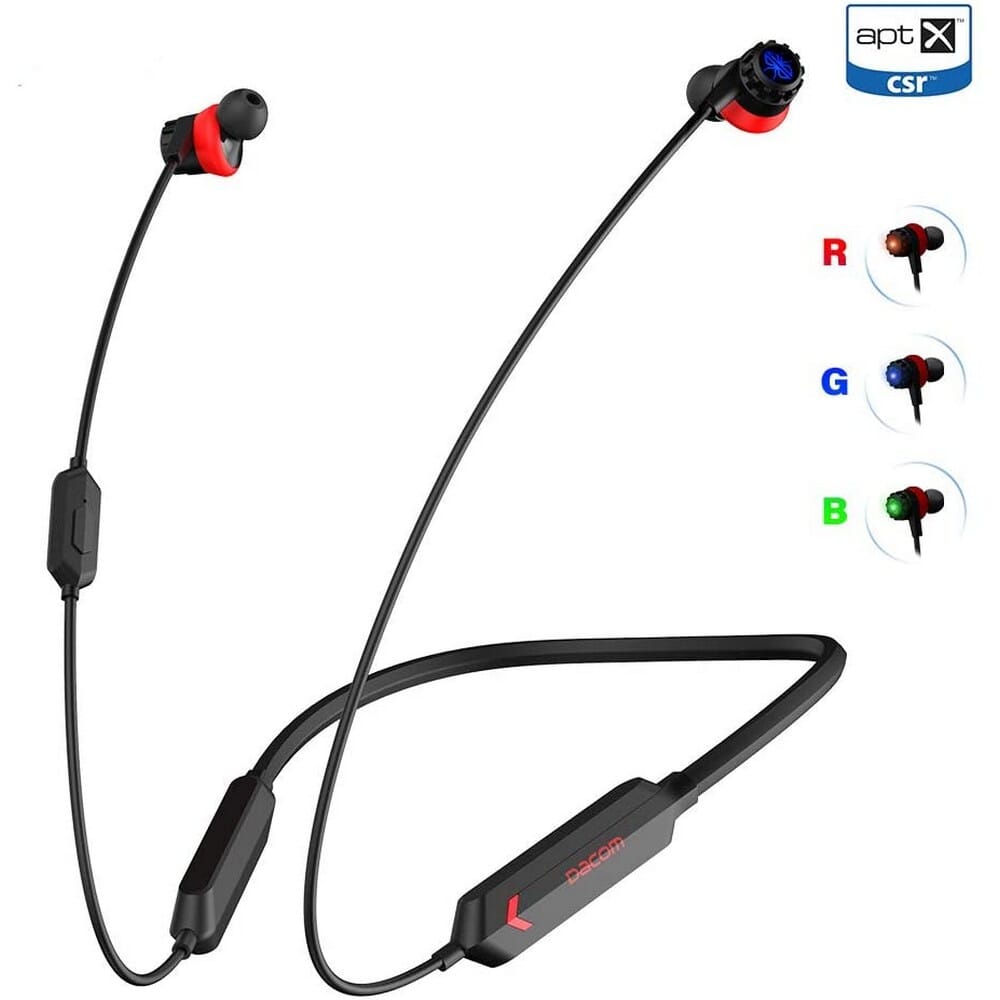 Dacom GH02 Stereo Bluetooth Headset Gamer V5.0 Gaming Wireless Headphone with RGB LED LightAndroid Mobile Phones