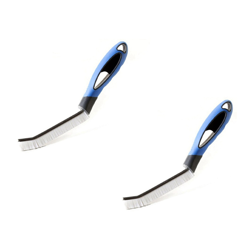 2Pcs Space Cleaning Brush Set Kit is Suitable for All-Round Household Cleaning Tools in Shower, Bathtub and Kitchen Cleaning Kit