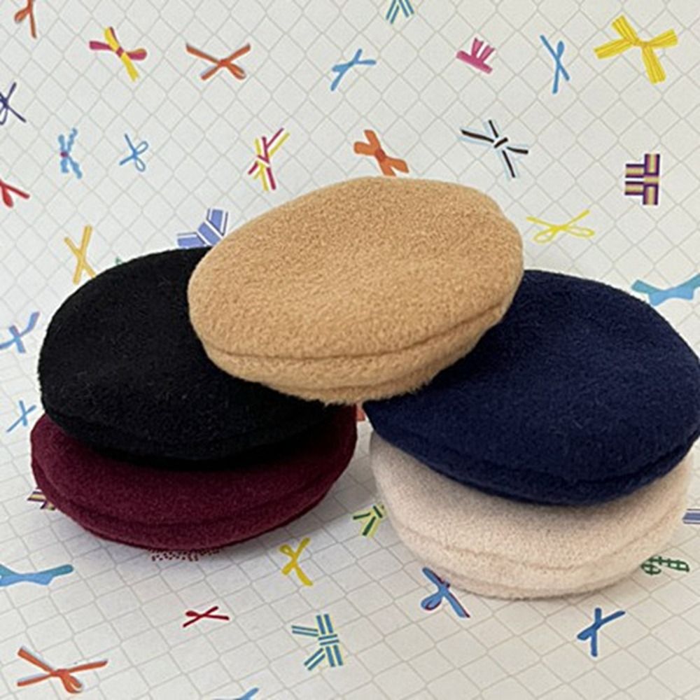 High Quality New Arrival Doll Beret Hat Fashion 5 Colors Woolen Hat Dolls Clothes Accessories 1/11 OB11 Dolls/1/12 BJD Dolls