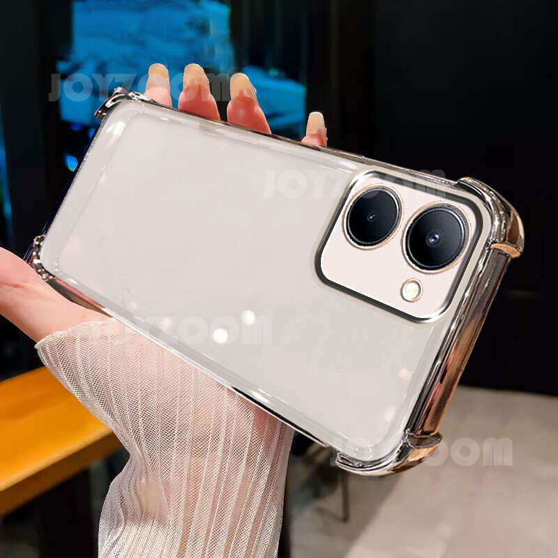 C55 Casing Clear Shockproof Phone Cover Four Corner Design Transparent Soft Case For RealmeC55 realme C33 C30 C30S C31