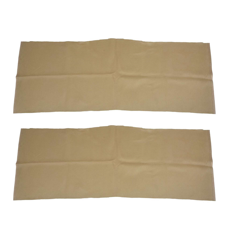 fasdaga 2X Speaker Grill Cloth Stereo Speaker Mesh Cloth 1.4M x 0.5M,Beige