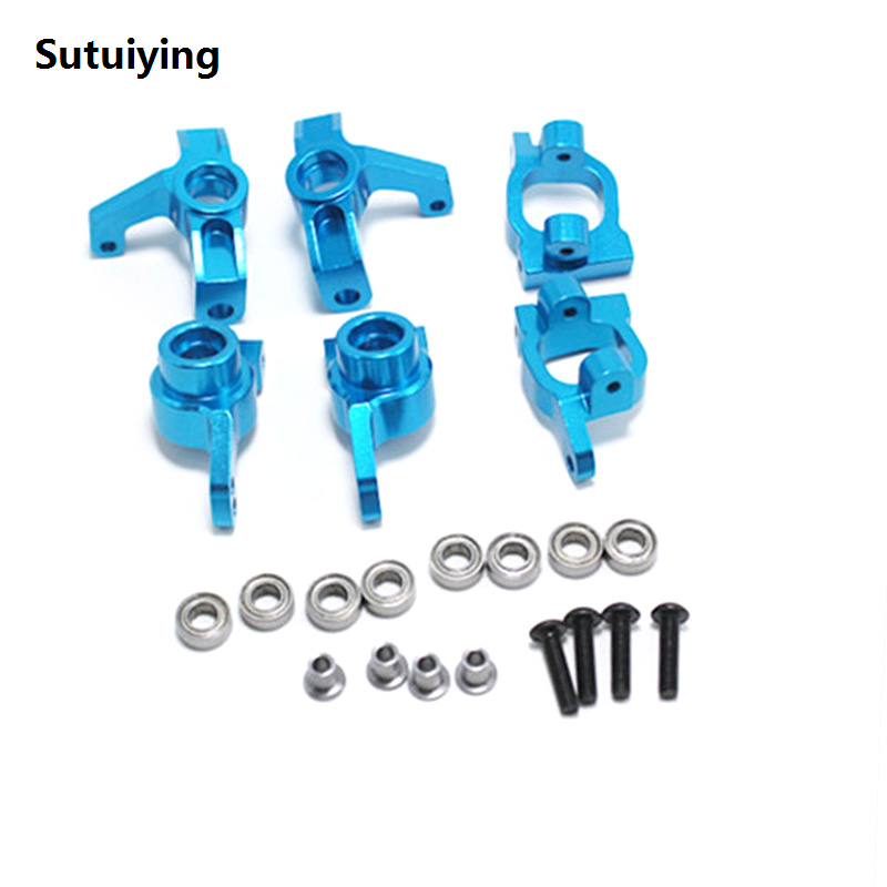 Sutuiying For WLtoys 144001 144002 144010 124019 124017 RC Car Metal 2025 New Upgrade parts oil type shock Adjustable Absorber