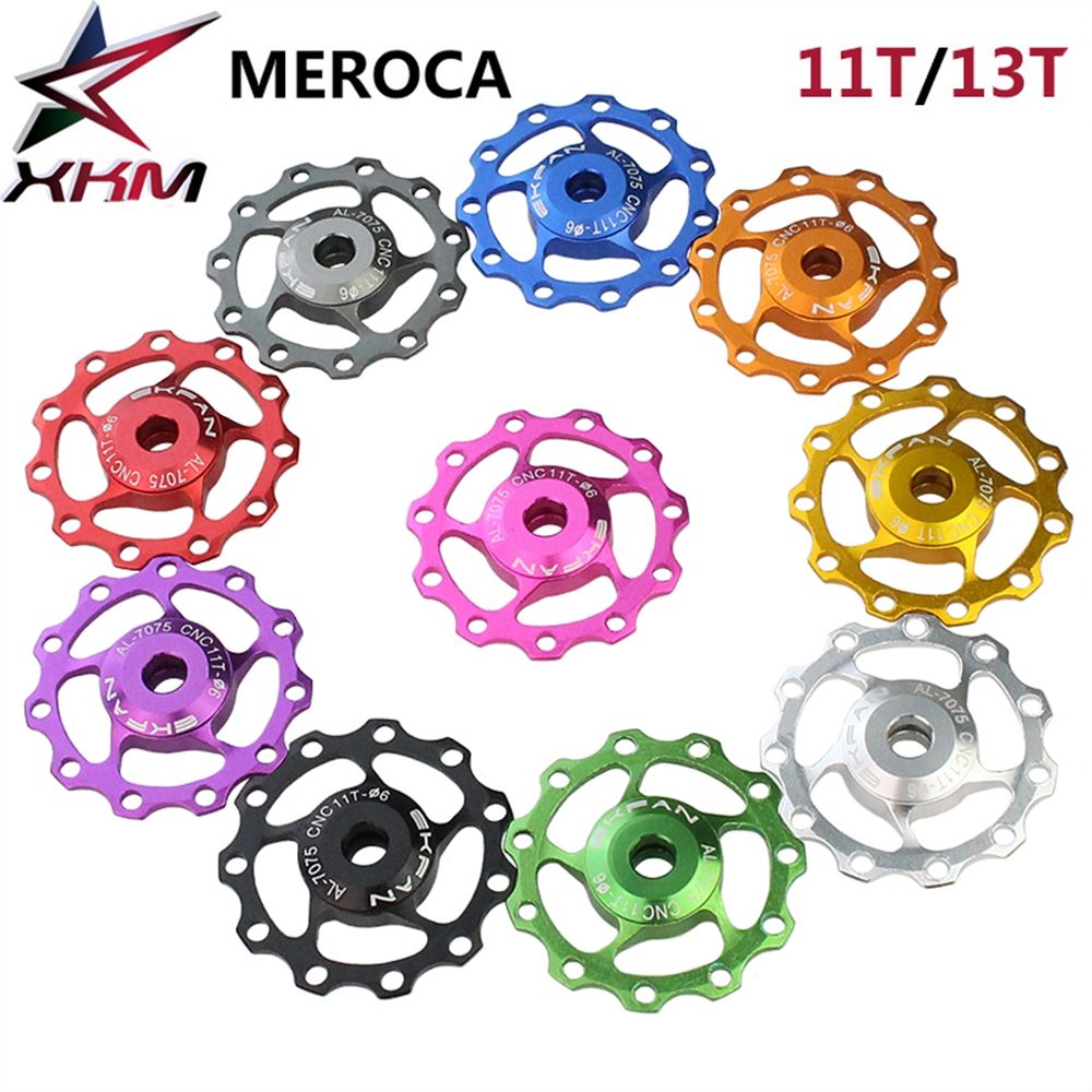Durable 11T 13T Mountain Road Bike Cycling Accessory Guide Wheel Sealed Bearing Pulley Bearings Part