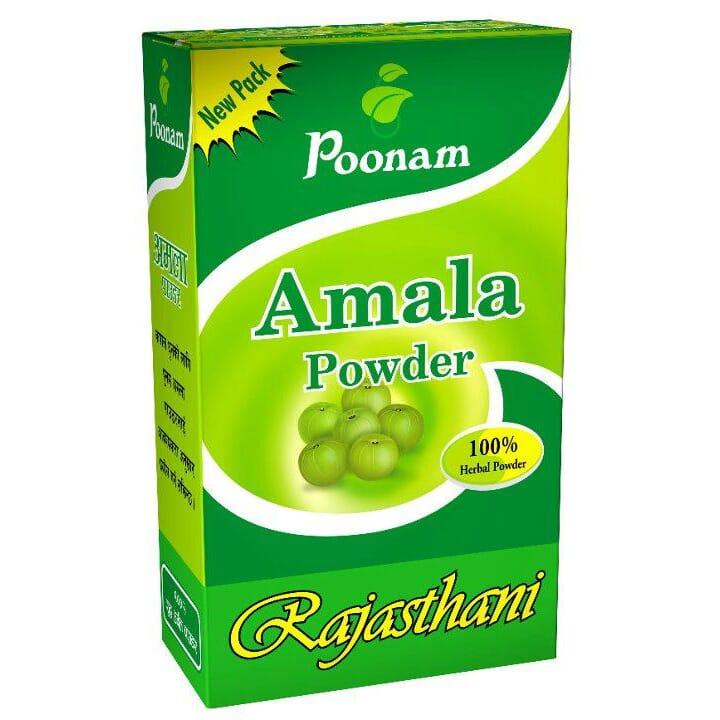 Poonam Amala Powder For Hair Growth And Prevention Of Graying Hair - 50 Gms