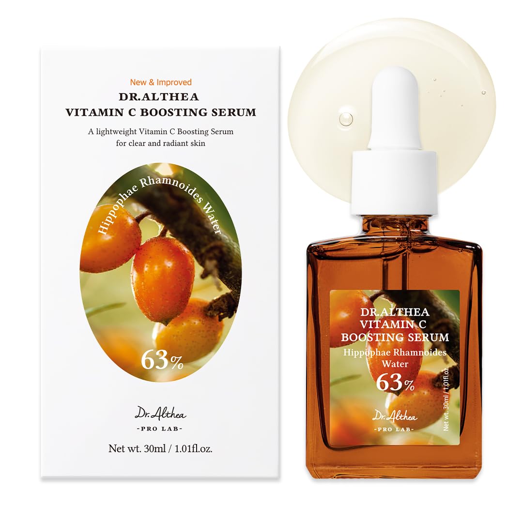 Dr. Althea Vitamin C Boosting Serum | Daily Facial Serum with TRANEXAMIC ACID for All Skin Types | Helps Remove Dark Spots & Uneven Skin Tone | Korean