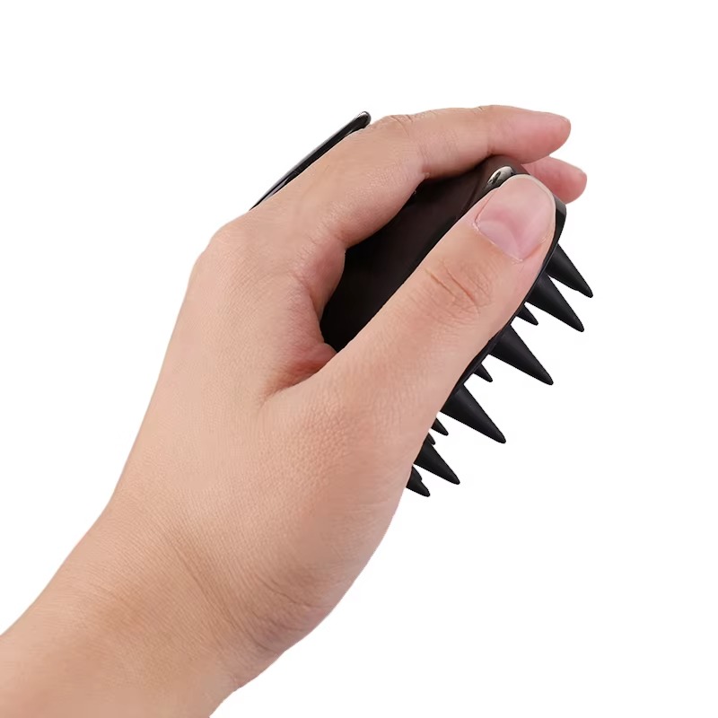 Scalp Massager Soft Silicone Shampoo Brush | Hair Scrubber for Hair Growth & Head Massage