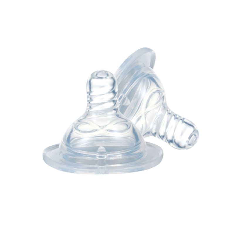 2PC Mumlove Wide Neck Nipple BPA Free (3-6 Months)