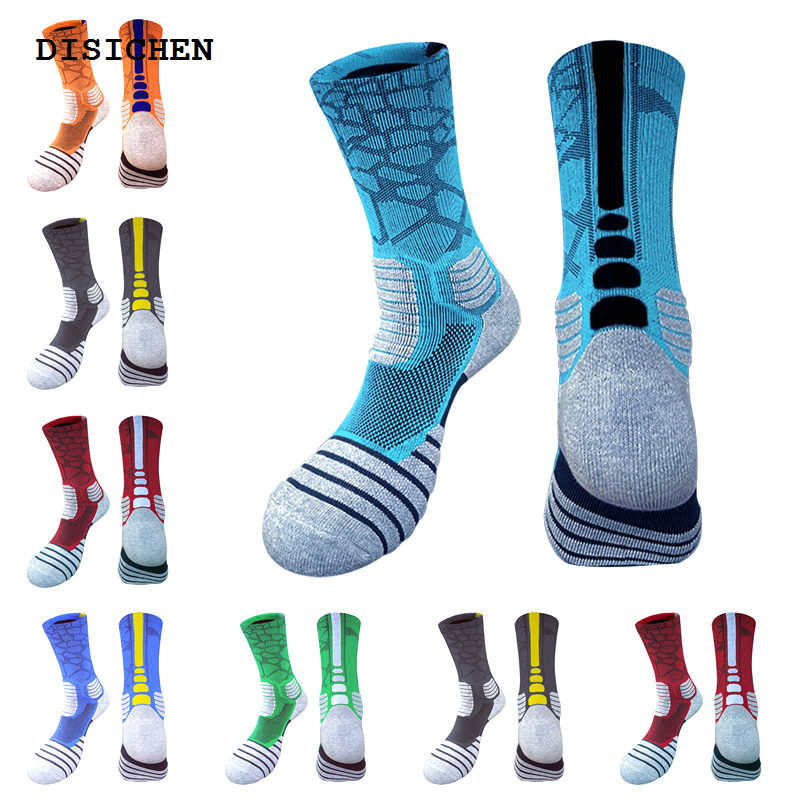 DISICHEN Hot Selling outdoor Sport Cycling Socks Basketball Football Soccer professional Running Trekking Socks Men Women