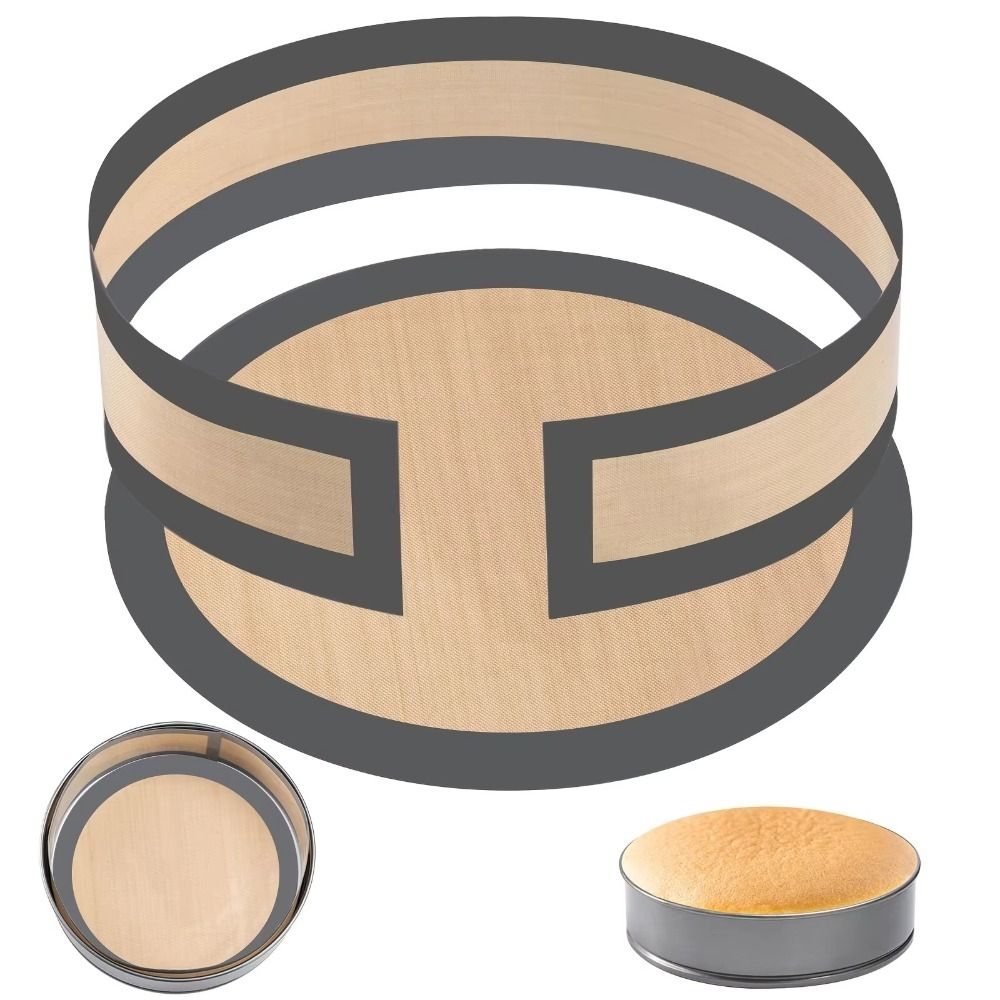 New NonStick Silicone Baking Pad Easy to Clean Reusable Baking Mat Set Heat Resistant Flat Bottom Cake Liners Oven