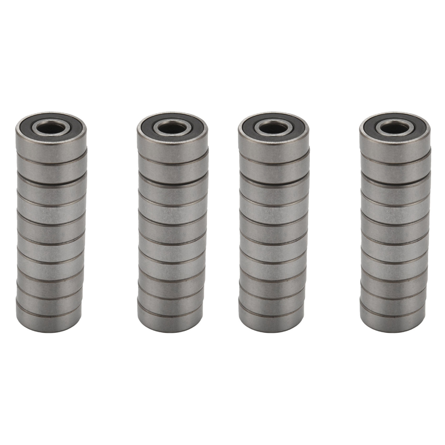fasdaga 40 Pack 608- Ball Bearing - Double Rubber Sealed Miniature Deep Groove (8mm x 22mm x 7mm)