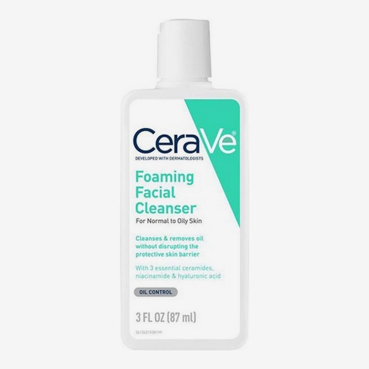 Cerave Foaming Cleanser For Normal To Oily Skin - 87ML