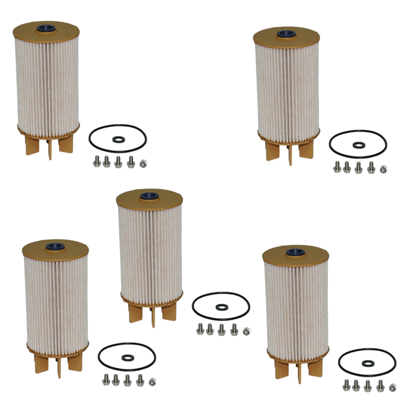 fasdaga 5X Fuel Filter Part Number 16403-4KV0A Fuel Filter Elements Fuel Water Separator for Navara Np300