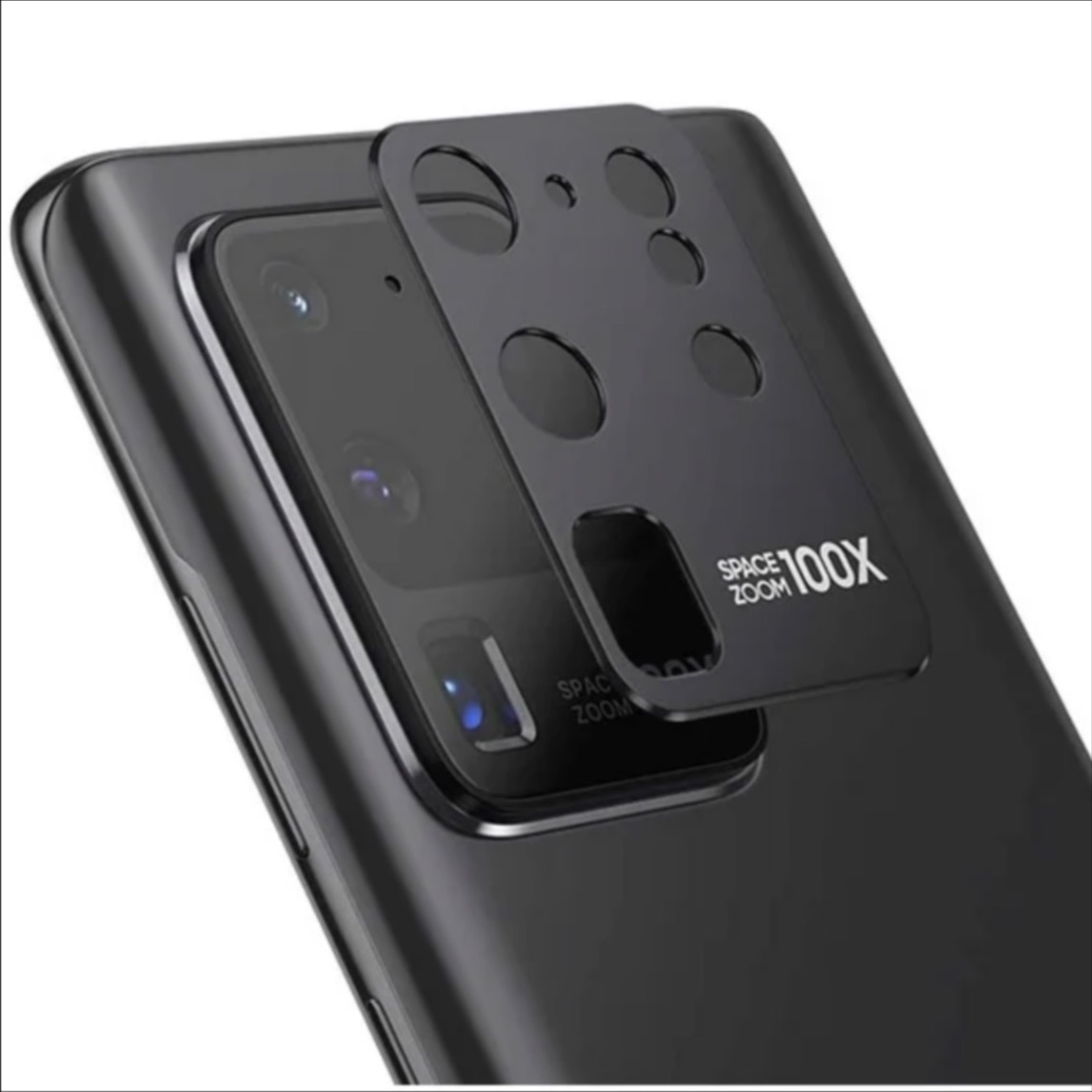 Samsung Galaxy S20 Ultra Camera Lens Protection Glass metallic Edge