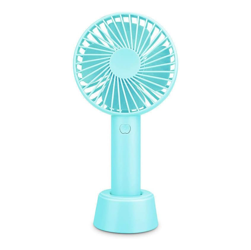 Mini USB Rechargeable Handheld Fan - Portable Cordless Air Cooler | Low Noise Pocket Fan for Travel, Office, Home, Students, Outdoor Use | Cute Small Personal Fan for Summer & Gifts