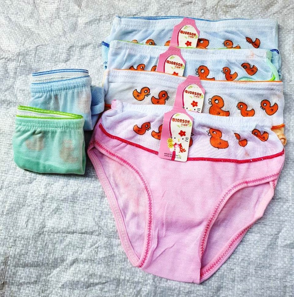 6 Pieces New Born Baby Kids Underwear Summer Kattu (Best For 1 To 6 Months)
