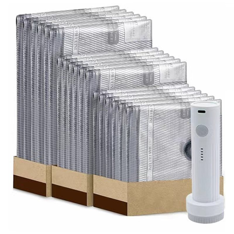 Rechargeable Pump Vacuum Bags 6/9 Pcs for Travel for Luggage and Suitcase Compression Space Saver for Clothes