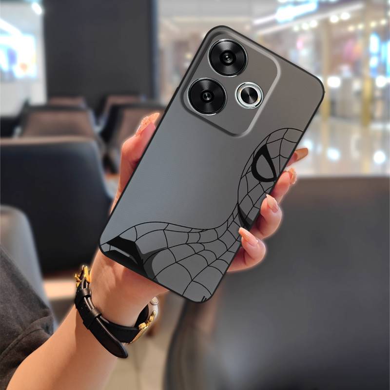 Graffiti Anti-dust Phone Case For Redmi Turbo3/Xiaomi Poco F6 5G Phone Pouch Protective Fashion Design TPU Back Cover