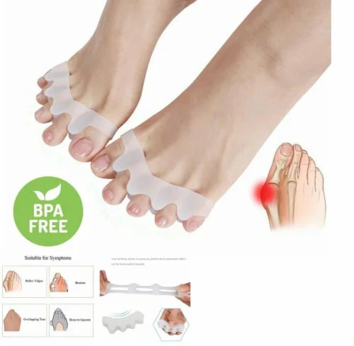 Bunion Corrector Toe Straightener for Foot Support & Big Toe Alignment, Adjustable Hallux Valgus Brace for Men & Women