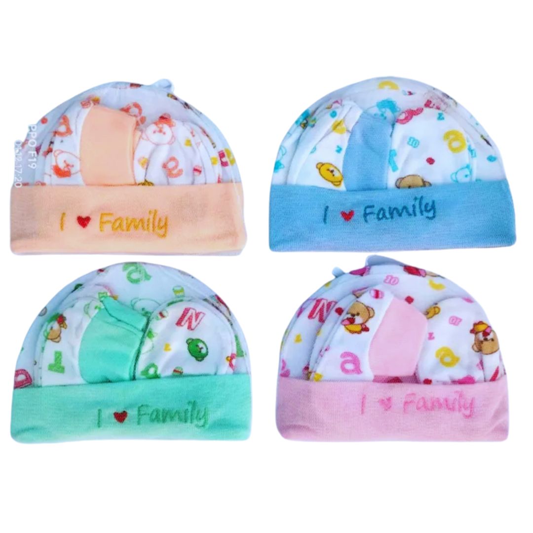 New Born Baby 3 in1 set -1pac Any Print