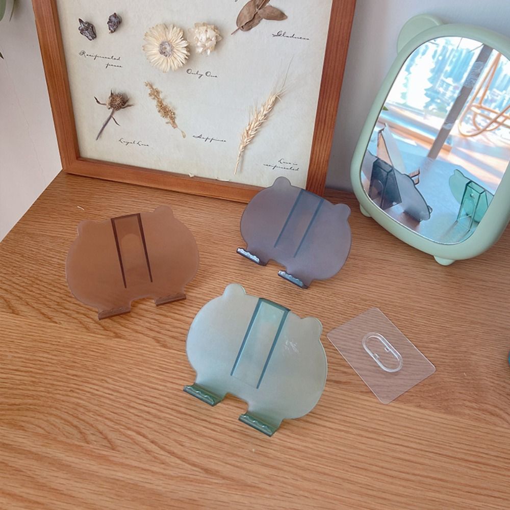 Creative Universal Mobile Phone Holders Multifunctional Storage Rack Wall Mounted Stand Bracket Punch-free Cellphone Charging Rack