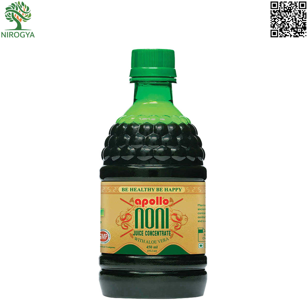 Apollo Noni Natural & Organic Juice Concentrate 450ml