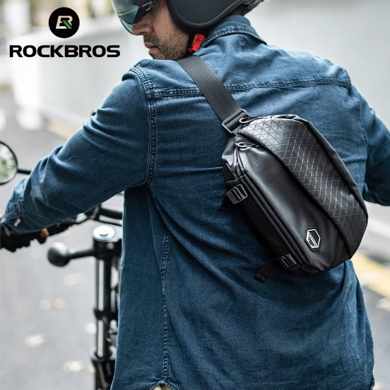 ROCKBROS Motorcycle Bag Storage Shoulder Bag Large Capacity Sport Bicycle Men Women Outdoor Travel Bag For Cycling