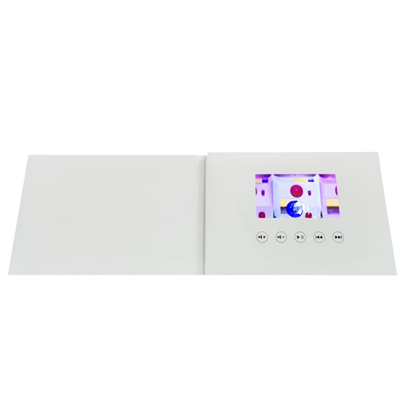 4.3 Inch Video Greeting Card Video Brochure with LCD Screen LCD HD E-Card Video Card