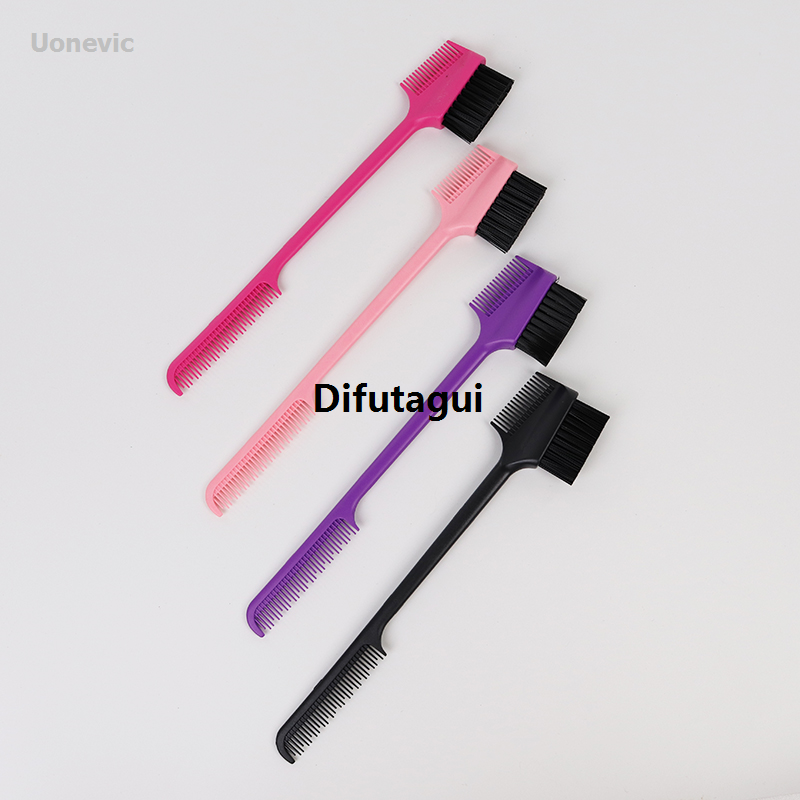 Difutagui Tool for dyeing hair, styling dyeing 1, plastic anti-static Hot Selling High Quality three-sided control hair brush for dyeing.