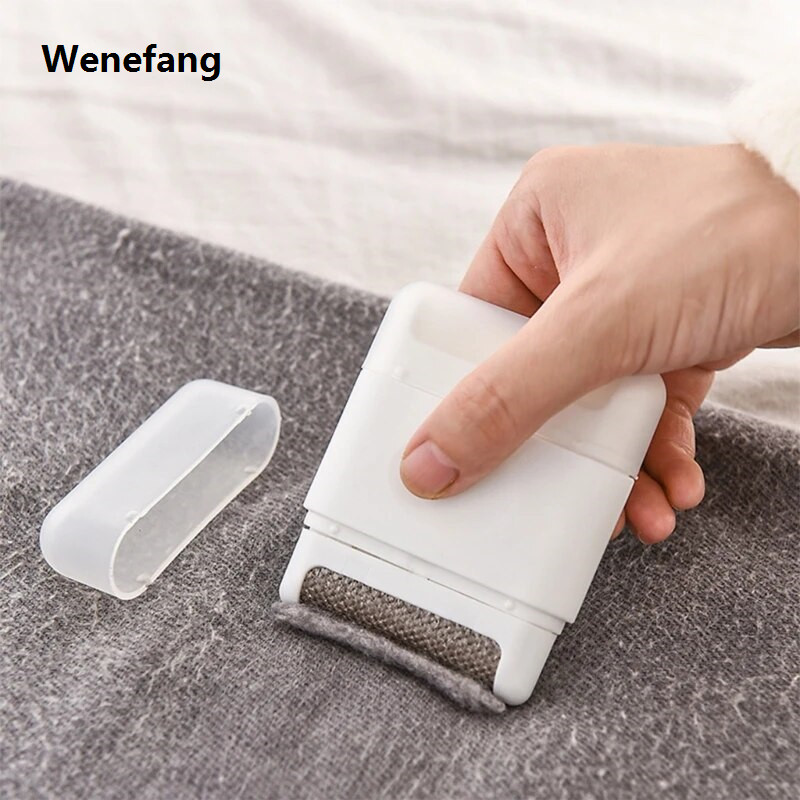 Wenefang transparent bag Versatile Handheld Lint Roller Effective Brush for Removing Lint and Pet Hair for Sweaters Wool Coats Furs Remover Easy to Use