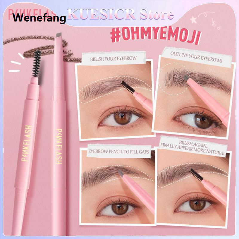 Wenefang 1/3/5pcs Dual-ended Automatic Eyebrow Pencil Is Easy To Apply And Convenient To Use Bring You A Different Make-up Experience