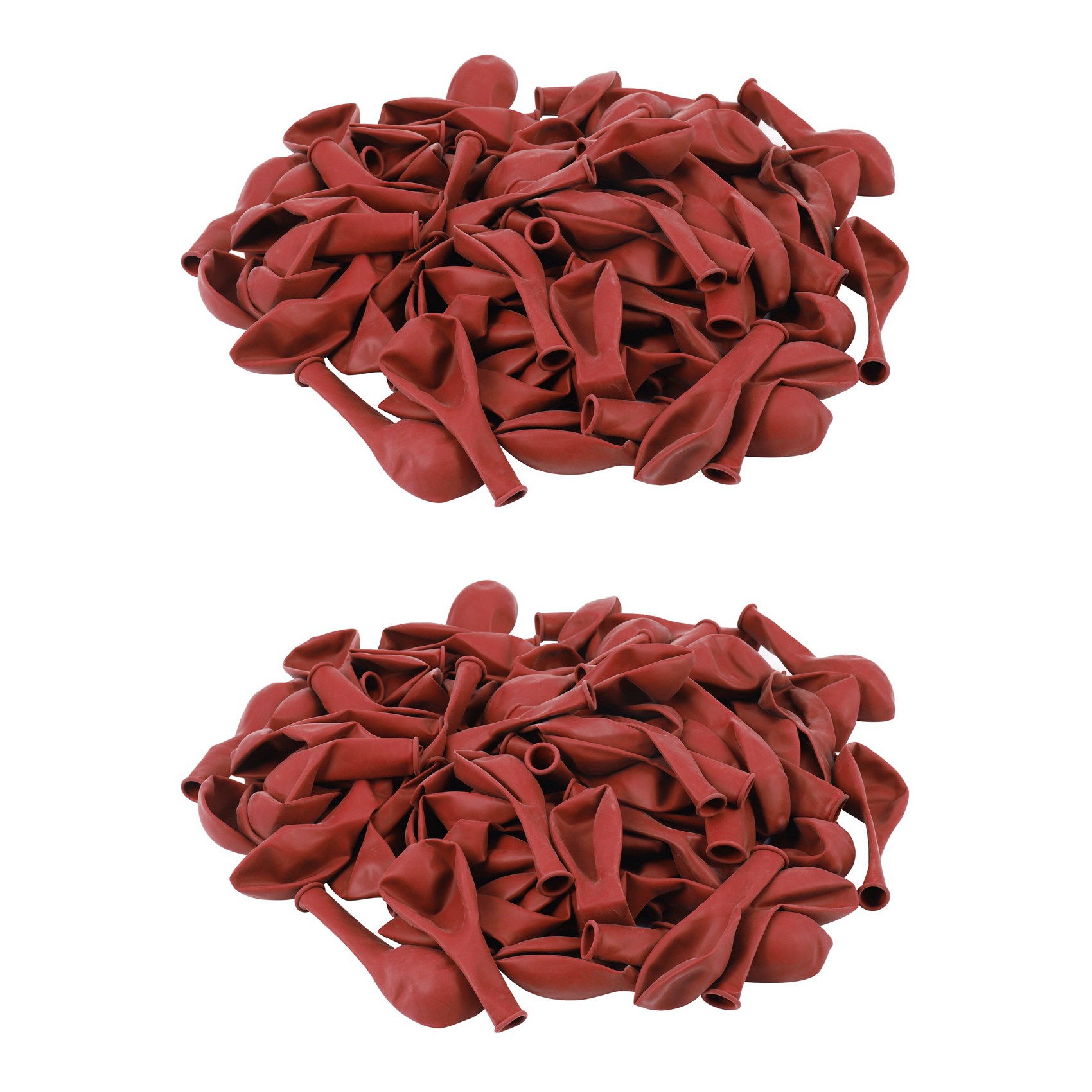 FORIDE 200Pcs Ruby New Glossy Metal Pearl Latex Balloons Chrome Metallic Colors Air Balloons Wedding Decoration