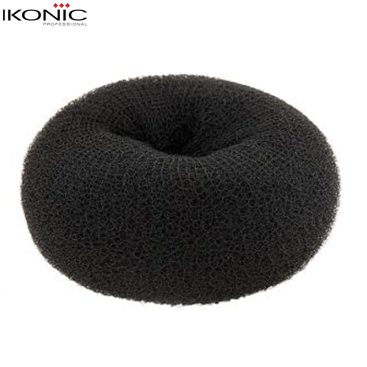 Ikonic Professional Essentials Hair Doughnut Xl Black By Genuine Collection