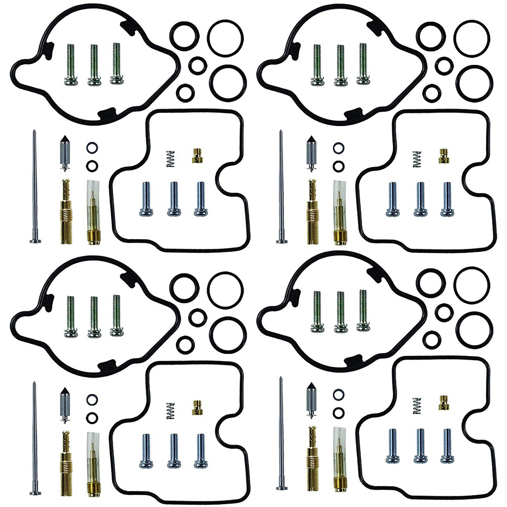 NAMUNY 4 Pack of Carburetor Rebuild Kit for 750,VF750C,VF750, 1994-2003
