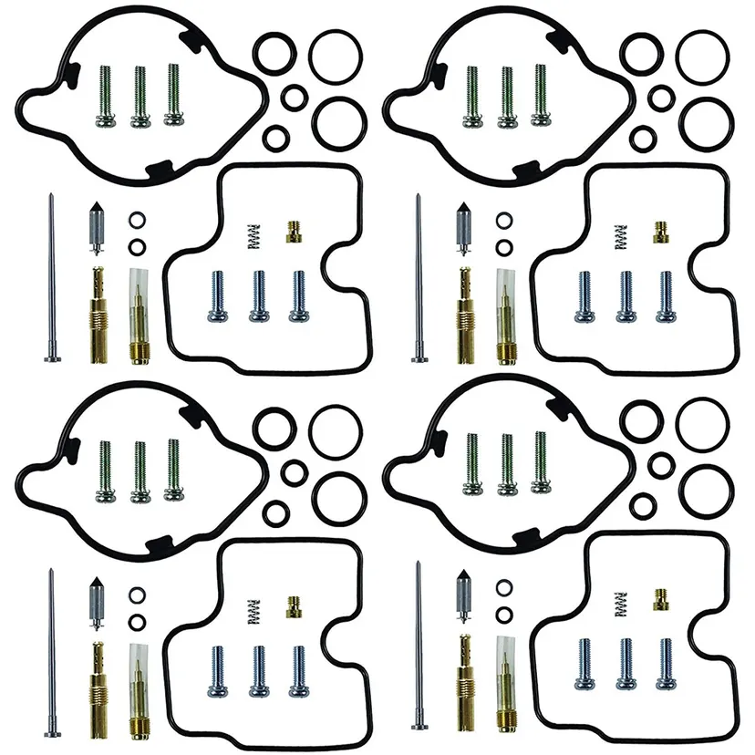 NAMUNY 4 Pack of Carburetor Rebuild Kit for 750,VF750C,VF750, 1994-2003