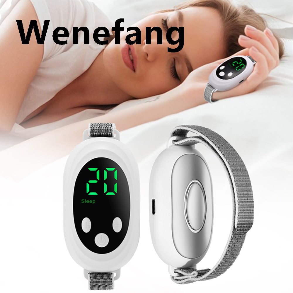 Wenefang Pulse Stimulation Palm Sleep Aid Device Rechargeable Handheld Sleep Sales promotion Aid Instrument Anti Anxiety Insomnia Improve Sleep Quality