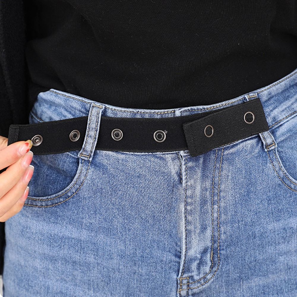 Invisible Fashion Without Buckle For Women For Pregnant No Hassle Belt Pants Waist Extension Belt Elastic Belts Easy Belts