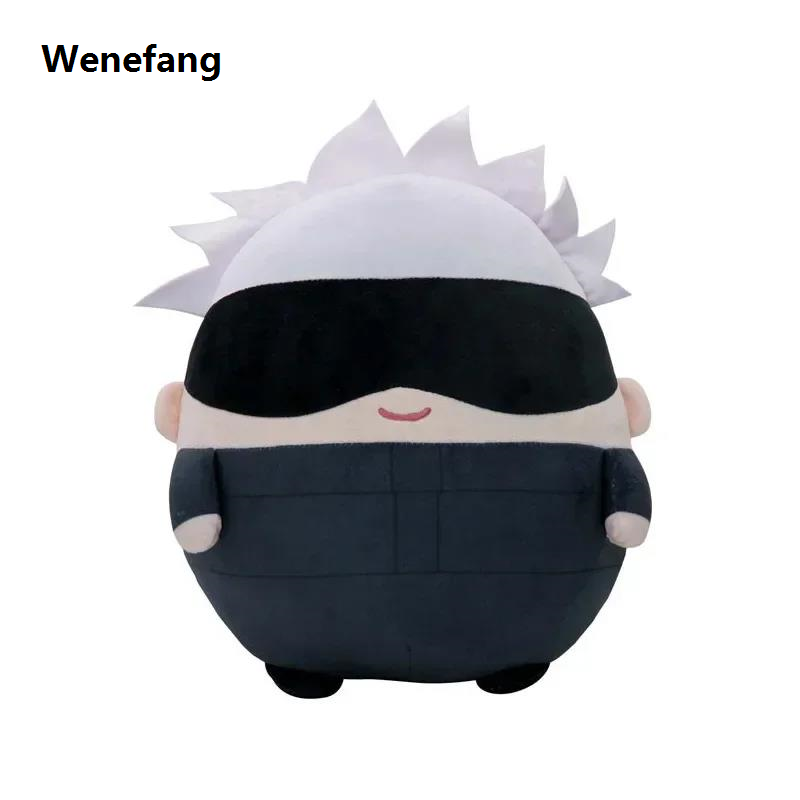 Wenefang 10cm Jujutsu Kaisen Plush Itadori Yuji Ryomen Sukuna Satoru Gojo Hot Selling Anime Plush Model Soft PP Cotton Stuffed Cute Doll Gifts Toys