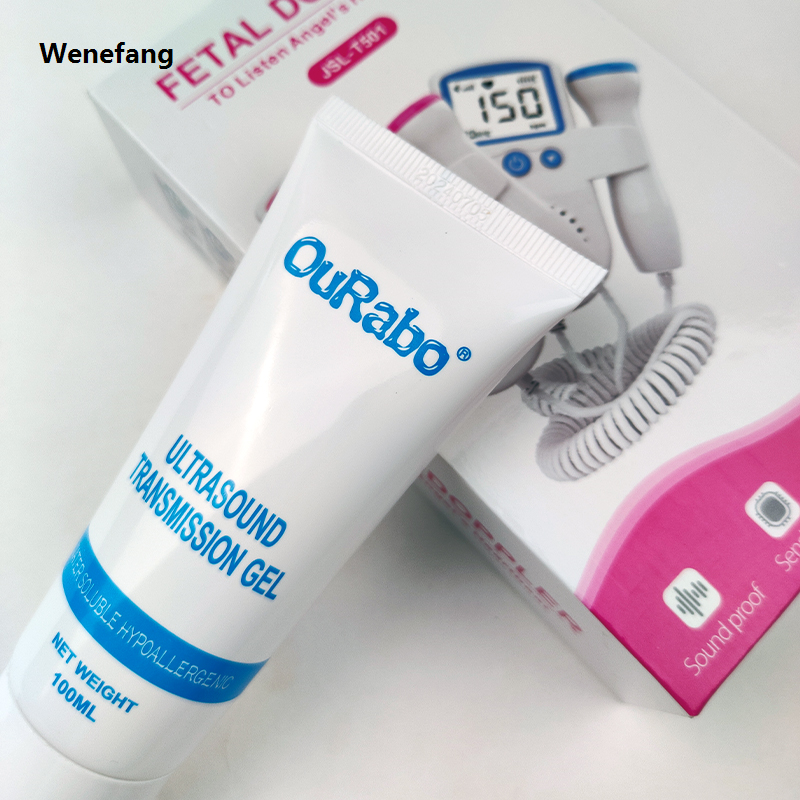 Wenefang JUSTLANG Ultrasound Transmission Gel 100ml For Doppler Fetal 2025 New Portable Baby Monitor No Radiation Epilator IPL Hair Removal