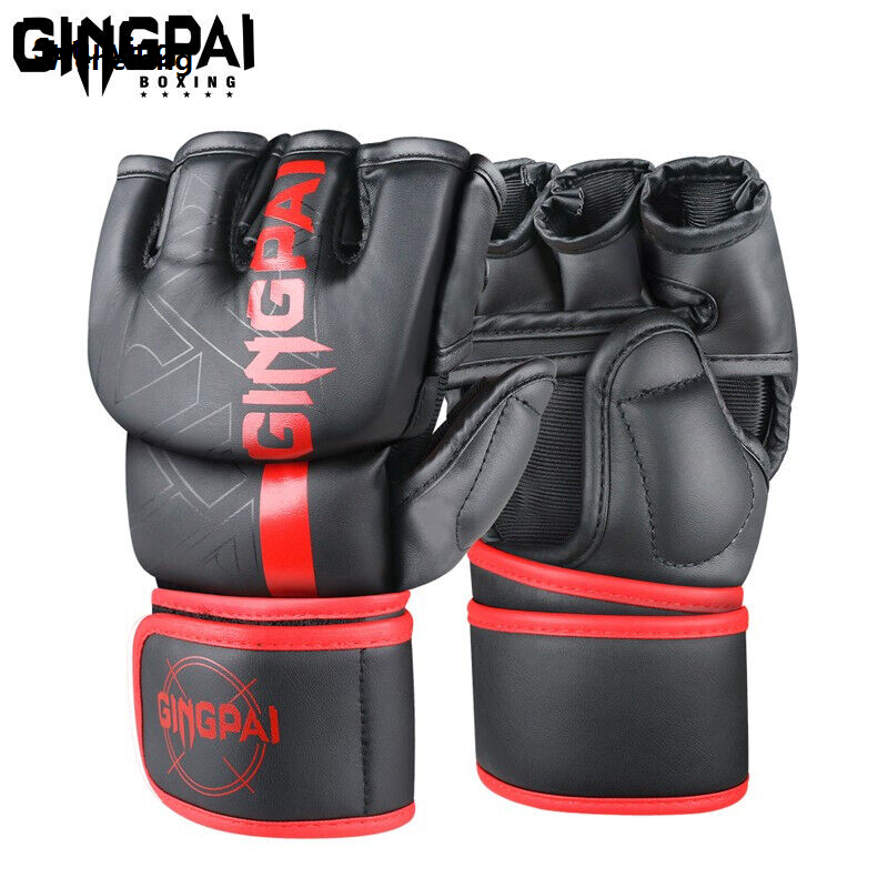 Wenefang Sutuiying Boxing Gloves Sparring Gloves Men Women Training Professional Sales promotion 2025 MMA Half-Finger Fighting Boxing Gloves Sanda Free Fighting