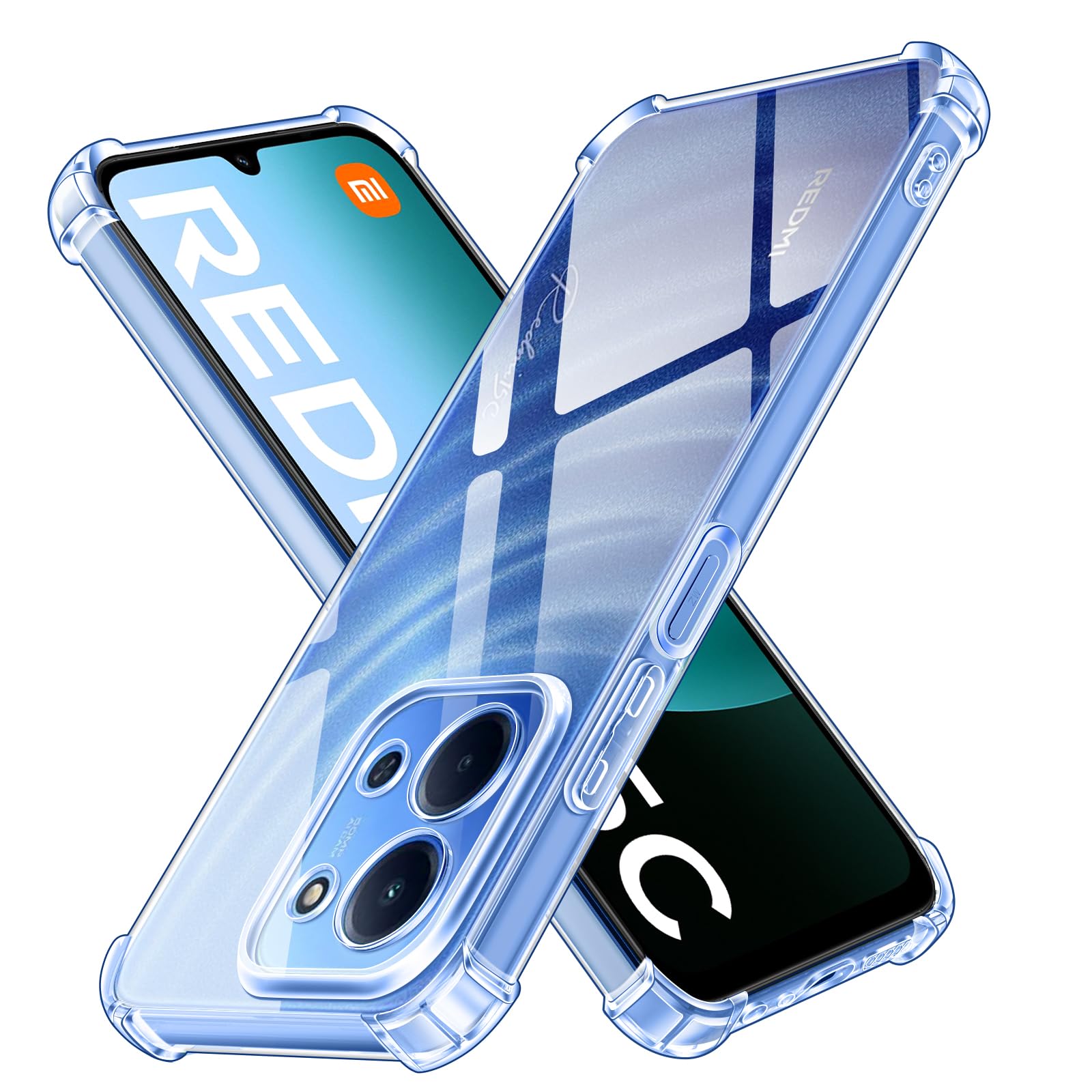 Redmi 14C 4G Clear Transparent Soft Tpu Cover Case