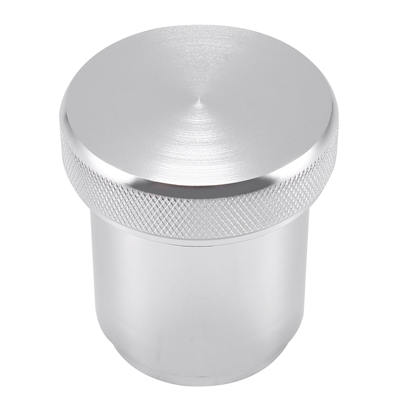 Aluminum Alloy 1.5inch 1 1/2inch I.D. Weld on Cap Silver