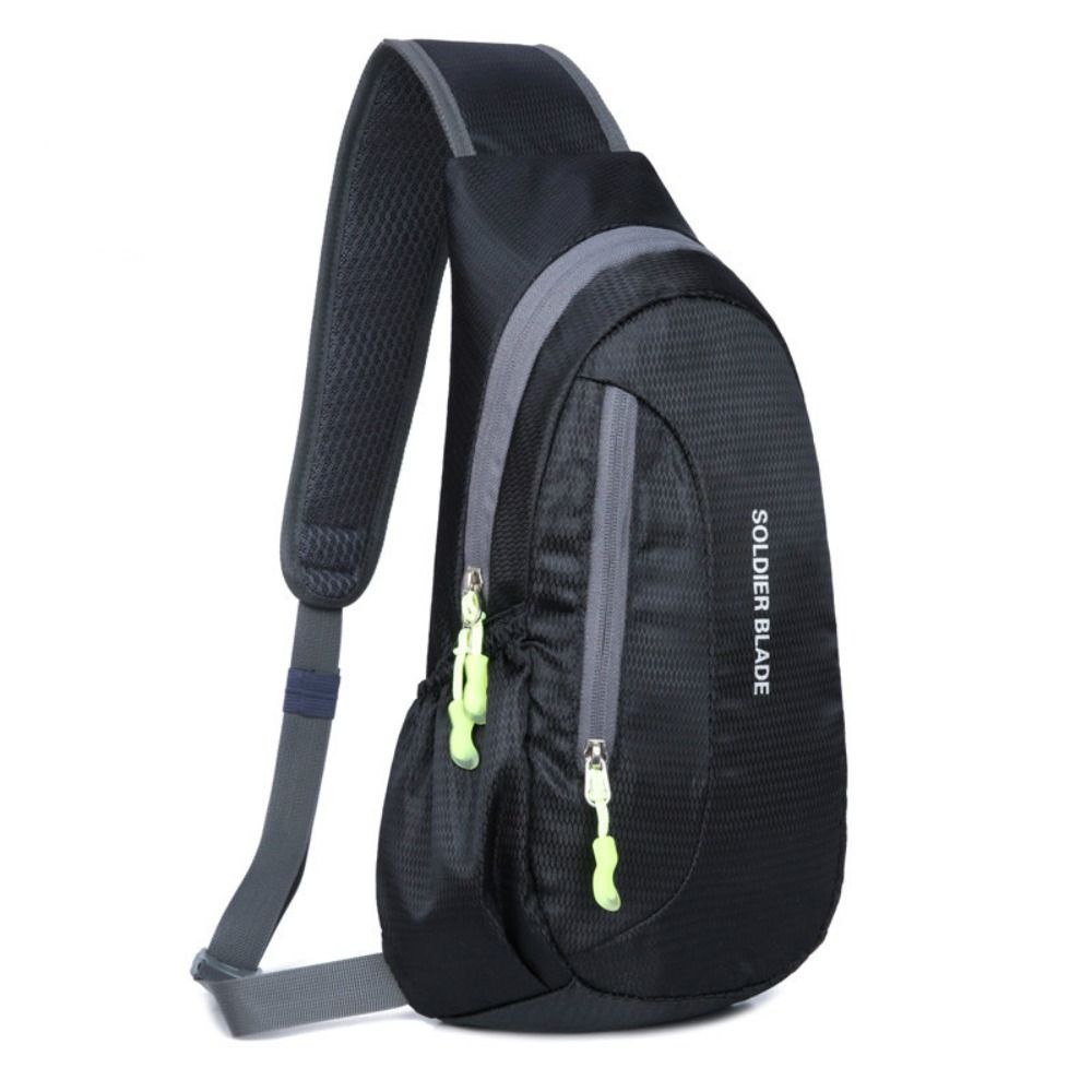 Travel Backpack Nylon Crossbody Bag Lightweight Wear-Resistant Mountain Climbing Bag Casual Breathable Shoulder Bag Hiking /Camping
