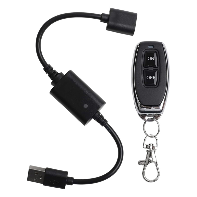 OUMERY DC5V 433Mhz USB Wireless RF Remote Control Switch Driver Power on OFF for LED Light Strip Reading Lamp Light Fan