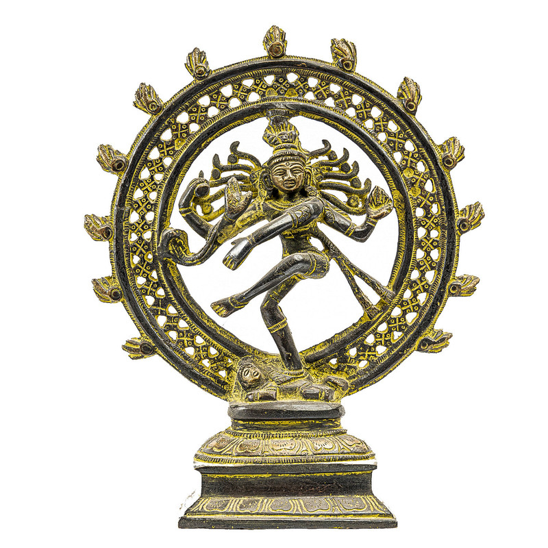 Saru Handicraft / Natraj Statue / Metal Dancing Lord Shiva Statue / Lord Shiva Satue / Brass / Murti