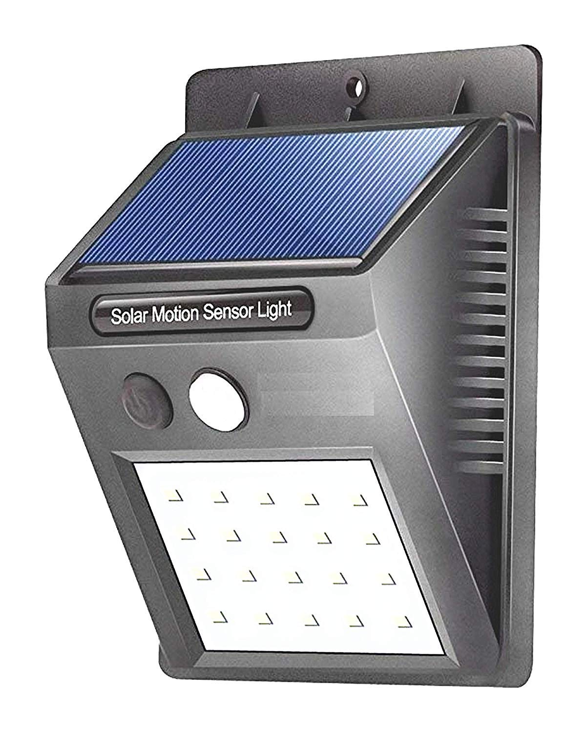 Waterproof Sensor Light Motion Detection LED Wall Light Heat Resistant Solar Security Light for Outdoor Indoor Home Garden | PRODUCTS BOOK