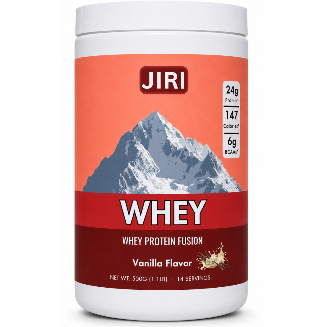 Jiri Nutrition Whey Protein Fusion 500g, Vanilla Flavor
