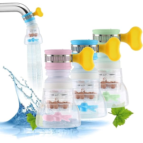 Kitchen 360 Degree Rotate Water Saving Shower Head Faucet Tap