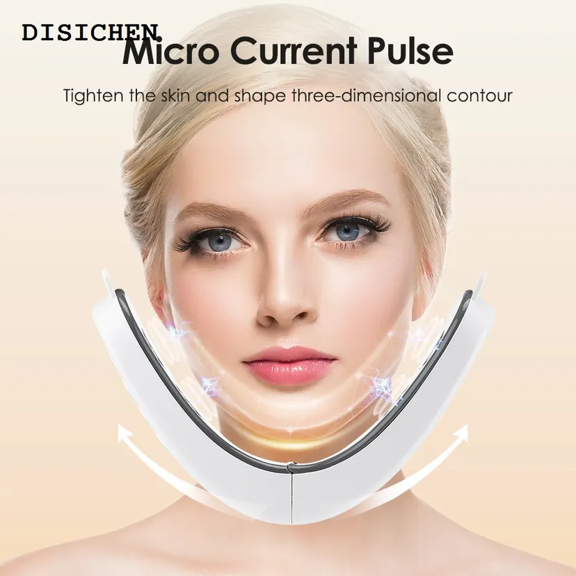 DISICHEN 2025 Electric V-face Slimming Device Microcurrent Face Shaping Machine Face Lifting and Firming Equipment Intelligent Facial Massager